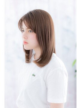 ミック ヘアアンドビューティー 大山店(miq  Hair&Beauty) 好感度◎リラクシーなワンカールストレート