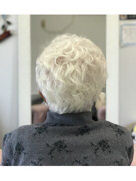 サポート(support) グレイヘア白髪パーマ