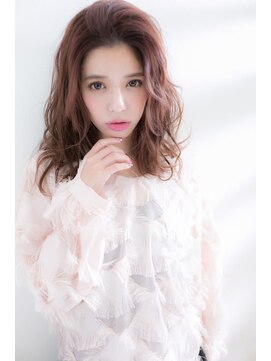 ジャストヘア ラポール 北久里浜店(just hair RAPPOR) ガーリースウィート かきあげバング