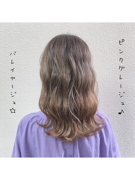 アウルム 下北沢(aurum) 【ミディアム】ピンクグレージュ♪