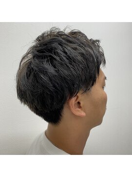 レルテ(Lerte) グレー×アッシュ◆ 暗髪ツーブロックショート