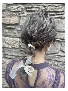 ヘアメイク ポルテ(HAIR MAKE PORTE) ヘアセット×リボン