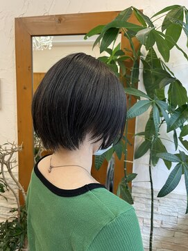 ヘアーアンドメイク エクリ 不動前店(Hair&Make equri) 【目黒不動前】グレーベージュ・ショートボブ