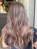 ノラ ウメダ(NORA UMEDA)&nbsp;【NORA UMEDA 高木】ミルクティーベージュ外国人風ハイライト