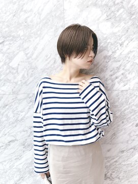 ラグ(log) ショートボブ×フォギーベージュ