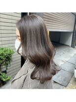 アソビ 表参道(ASOBI) 透け感オリーブベージュ 20代/30代/ブリーチなし