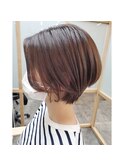 ＊前下がりショートボブ＊【FRAMEなんば】
