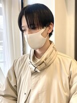 ペイジバイネオリーブ 吉祥寺店(Paige by Neolive)&nbsp;パツッとラインが中性的なメンズヘア