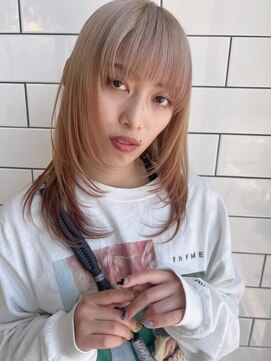 ライラック(LILAC) レイヤーセミロング