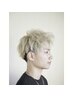 【メンズ限定】ブリーチ＋オーガニックフルカラー＋カット 11900円 