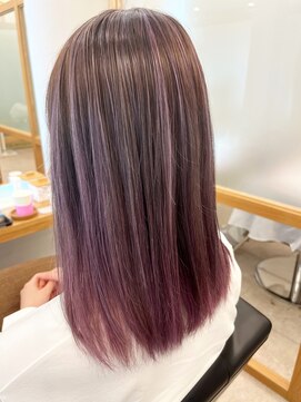  リュクスバトーバイトリコ 船橋南口店(Luxe BATEAU by tricot) ピンクバレイヤージュ