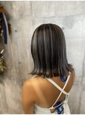 しっかりハイライトグレージュ
