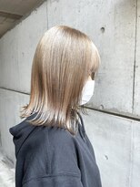 ヘアーデザイン アルエ(HAIR×design ARUE) 【ARUE】ミルクティーベージュ