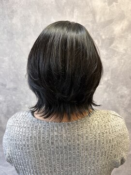 ザ ラブズ ラフズ ヘアー 本店(the loves laughs hair) レイヤー × ウルフ