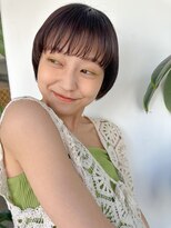 スー(suu)&nbsp;大人ショートボブ丸みショート黒髪ショートマッシュショートボブ