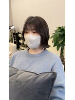 サンド 鹿児島中央(sand)&nbsp;@sei___sand切りっぱなしボブ/韓国ヘア/鹿児島中央駅