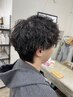 【前田限定】メンズカット＋ツイストスパイラルパーマ