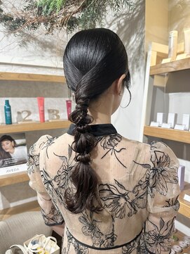 トリコ ショップアンドヘアサロン(tricot shop hair salon) タイト編みおろし♪yu