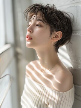 アルトリスト(Altruist Aging×HAIR&SPA) ★ダークアッシュ大人ガーリーボブ着物似合わせカット/髪質改善