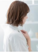 大人ハイライトくせ毛風外ハネボブウルフTb10上尾20代30代40代