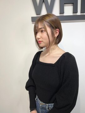 アンダーバーホワイト 泉佐野店(_WHITE) ☆愛されショートボブ　小顔ボブ