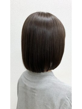 松本平太郎美容室 大宮店 イノアカラー×グレー(極細ハイライト)/30代40代50代60代