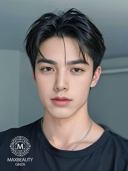マックスビューティーギンザ(MAXBEAUTY GINZA)　の写真/銀座駅徒歩1分プチプラサロン!《似合わせ小顔カット¥3900～》実力派StylistのCut技術で理想の最旬Styleに!