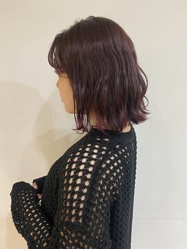 ザデイ(THE DAY) ボルドーカラーボブ