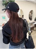 【kiji】暖色カラー×ロングヘア#久屋#久屋大通#丸の内#伏見