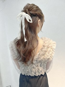 シー(shii..) 【shii..】#ハーフアップ#ヘアセット#ヘアアレンジ