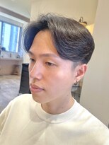 ハレ ヘアサロン(Hale hair salon)&nbsp;【Hale】ブルーブラック/スパイキーショート/フェザーパーマ原宿