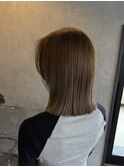ぱっつんボブ。