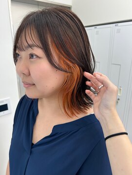 ビューナゴヤ 名駅(VIEW NAGOYA) くびれヘア/インナーカラー/レイヤーカット/外ハネレイヤー