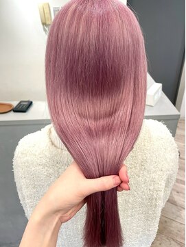 ルーブ トウキョウ(Loob. TOKYO) 池袋東口ハイトーンカラーミルクティーピンクベージュブロンド◆