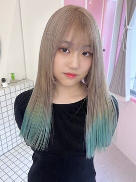 ミテ ナゴヤ(mite nagoya) ホワイトベージュ / ペールブルー / デザインカラー