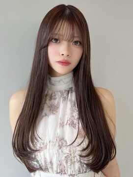 ソラ 広尾店(SORA) ロングレイヤーカット/顔周りカット/内巻き