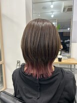 プール なんば店(puul)&nbsp;ウルフ×インナーカラー