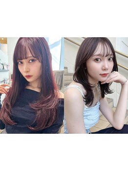細部にこだわる顔周りカットは【姫野さん】にお任せして垢抜け♪[レイヤーカット/縮毛矯正/酸性ストレート]