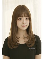 ウルヘアー 緑地公園(ulu hair)&nbsp;ワンカールレイヤー