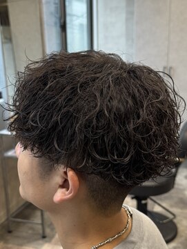 ハッシュタグネイビー 仙台駅前店(#NAVY) 波巻きツイスパ仙台美容室シャドウパーマウルフフェザーパーマ