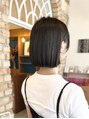 ココロヘアー マド(Cocolo hair MADO)&nbsp;ぱつっと可愛い切りっぱなしボブ
