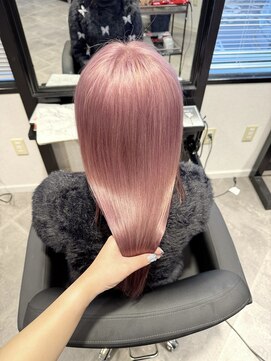 【ai】ピンクベージュ/ホワイトピンク/リタッチカラー/学割U24