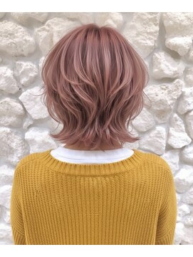 モアナ バイ ヘッドライト 二俣川店(Moana by HEADLIGHT) Moana【二俣川】#ピンクベージュ#くびれミディ#レイヤーカット