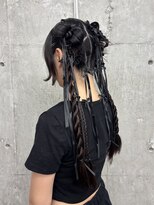 オーン 渋谷(OOn) リボンおだんごカチモリアレンジ