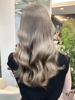 アース 戸塚店(HAIR&MAKE EARTH) 20代30代40代ハイライト外国人風カラープラチナアッシュ