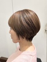 ルイ(ROUIS produced by LUCK 津田沼) ROUIS 津田沼 大人ショート マロンベージュ