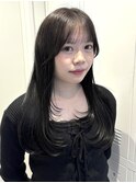 結べる韓国レイヤーカット×前髪顔周りカット【八王子】