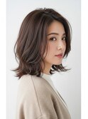 #磐田 ふんわりくびれボブ