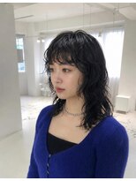 ミュー(Mu)&nbsp;レイヤーパーマ　レイヤーカット