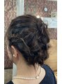サロン ド ルア 西葛西(Salon de.Lua)&nbsp;セット、そんなに長さがなくてもこれぐらいは纏められます